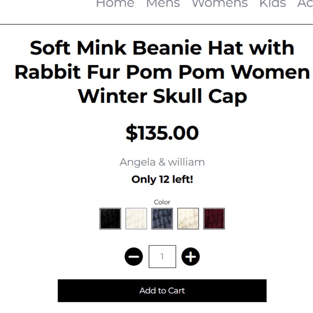 Mink hat - Picture 11 of 12